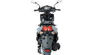 Sayangnya, fitur yang tertanam pada SYM Orbit III tak lebih canggih dari Honda BeAT. Sebab, motor tersebut masih menggunakan panel instrumen analog, kunci konvensional, lampu bohlam dan tanpa soket pengisian daya. Beruntungnya sudah ada teknologi combi brake system (CBS) dan lubang tangki di bagian depan. Foto: Doc. SYM