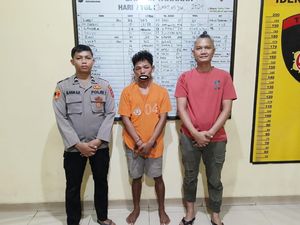 Serang Kakak dengan Cangkul, Rohim Ditangkap Polisi