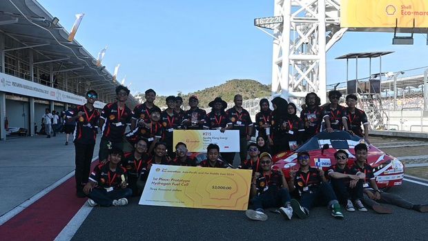 Tim Apatte Elang Energi dari Universitas Brawijaya (UB) berhasil membawa pulang 2 gelar juara pada ajang Shell Eco-Marathon 2024