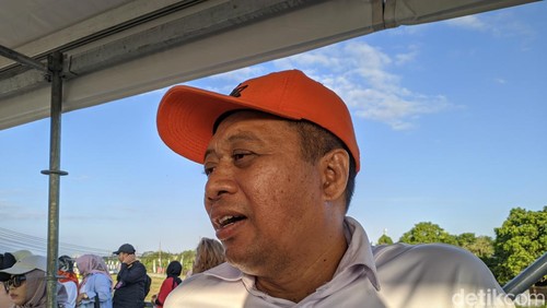 Mantan Gubernur NTB, Zulkieflimansyah ditemui di Sirkuit MXGP Selaparang, Kota Mataram. Foto: (Ahmad Viqi/detikBali).