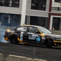 Meski perdana mengikuti lomba tersebut, nyatanya kemampuan Al ngedrift patut diacungi jempol. Di lomba ngedrift pertamanya ia sudah berhasil menyabet gelar juara 3. Foto: Instagram/@alghazali7