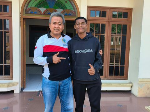 Fadly Alberto Hengga ditemui sejumlah pejabat di Bojonegoro