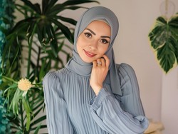 8 Foto Hijaber Pemenang Kontes Kecantikan Miss AI, Mirip Wanita Asli