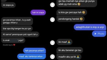 Kalau ini bukan ketahuan selingkuh tapi salah sasaran. Main labrak aja, sih. Foto: Instagram