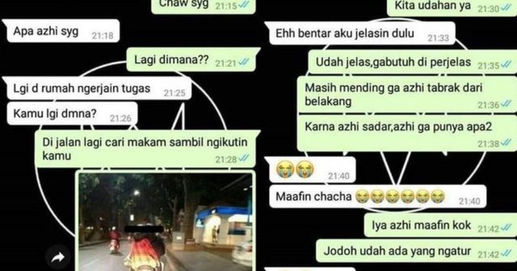 Kumpulan Chat Kocak Ketahuan Selingkuh, Setia Mahal Harganya, Bosque! Deretan chat ketahuan selingkuh ini bikin geleng-geleng kepala. Apakah benar sudah susah cari yang setia di zaman now?
