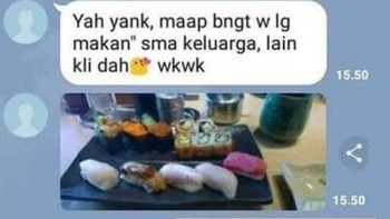 Ambil foto dari Google Image, tapi ketahuan. Foto: Instagram