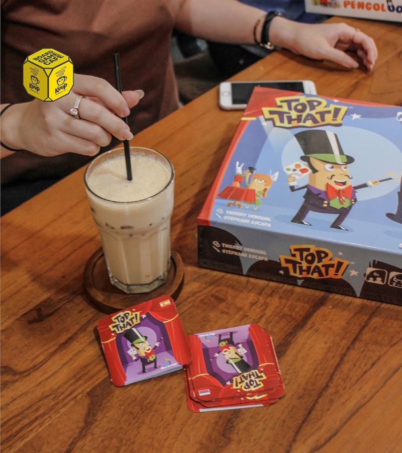 Kuup Boardgame Cafe.