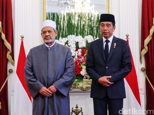 Jokowi dan Imam Besar Al Azhar Mesir Serukan Gencatan Senjata di Gaza
