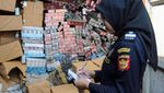 Bea Cukai Musnahkan Rokok hingga Miras Ilegal di Semarang