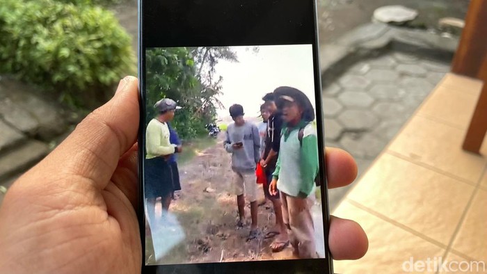 Video maling motor saat tertangkap di Kulur, Temon, Kulon Progo, Selasa (9/7/2024).