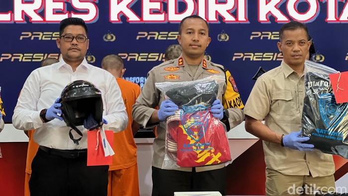 Tiga pengeroyok pasutri yang viral di Kota Kediri sitangkap dan ditetapkan jadi tersangka