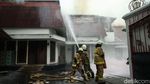 Penampakan Rumah Mewah di Menteng Kebakaran