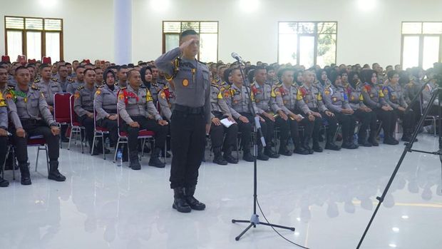 Sukabumi-Dalam rangka meningkatkan kualitas hasil pendidikan, Setukpa Lemdiklat Polri mengatur diskusi panel Integrasi manajemen fungsi teknis kepolisian pada menghadapi pemilihan kepala tempat (Pilkada) serentak tahun 2024. Pertemuan ini dilaksanakan guna terwujudnya kamtibmas yang dimaksud kondusif.