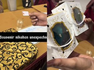 Viral Souvenir Pernikahan di Luar Nalar Berwarna-warni