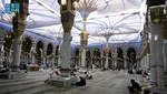 Suasana Masjid Nabawi saat Musim Umrah 1446 H Dimulai