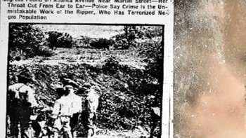 Atlanta Ripper: Di 1911, Atlanta Ripper memulai rentetan pembunuhan. Akhir tahun itu, antara lima belas hingga dua puluh satu kematian perempuan terkait dengan pelaku. Semua korban Ripper tewas dengan cara yang sama: tenggorokan digorok dalam. Masing-masing wanita berkulit hitam dan berusia dua puluhan. Baru pada pembunuhan keenam, polisi mempertimbangkan kemungkinan pembunuhan berantai. Beberapa orang berspekulasi kurangnya petunjuk, serta prasangka rasial saat itu, menyebabkan tertundanya penyelidikan, dan akhirnya dibatalkan. Meski beberapa pria ditangkap, tidak ada tuntutan dan kasus itu belum terselesaikan. Foto: Vocal Media
