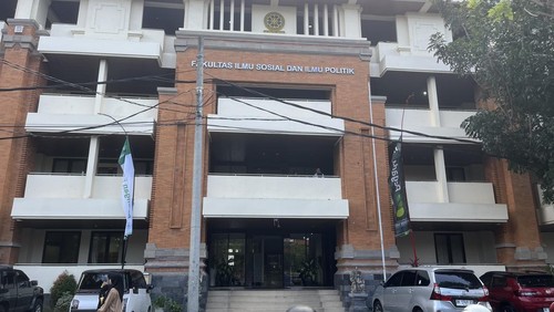 Gedung FISIP Universitas Udayana di Denpasar, Bali. FISIP Unud segera membuka program Magister Ilmu Politik dan Sosiologi.