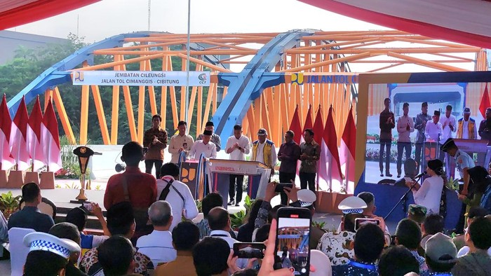 Wapres Maruf Amin Resmikan Tol Cimanggis-Cibitung Senilai Rp 10,6 T.