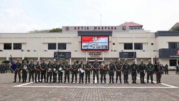 Danpaspampres Tutup Lomba Binsat Paspampres 2024