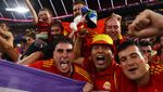 Ekspresi Suporter Saat Spanyol Lanjut ke Final Euro 2024