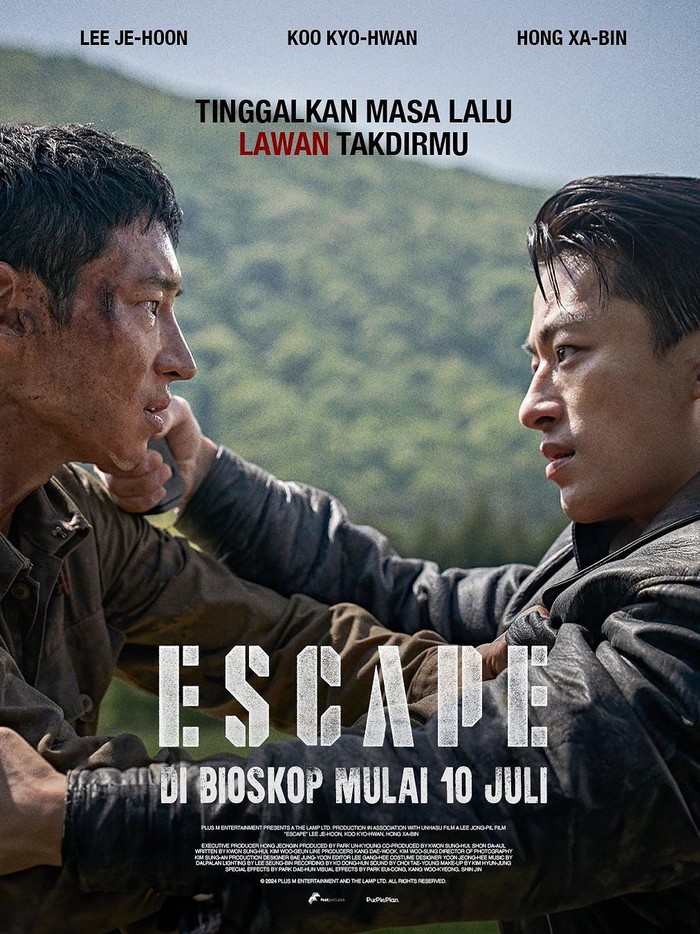 Film Escape, action thriller Korea Selatan