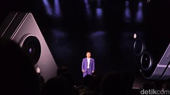 Acara dibuka oleh TM Roh, President and Head of Mobile eXperience Business Samsung Electronics. Foto: detikINET/Adi Fida Rachman