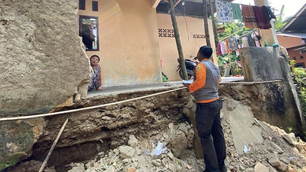 Hujan Deras Disertai Angin Kencang Rusak 8 Rumah di Bogor (dokumen BPBD Kabupaten Bogor)