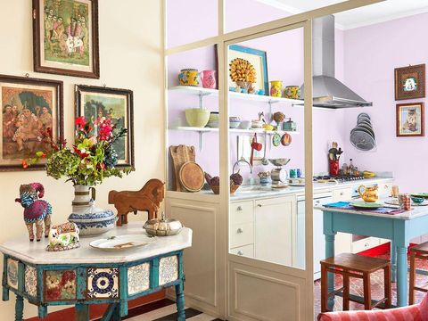 Inspirasi dekor dapur kecil.