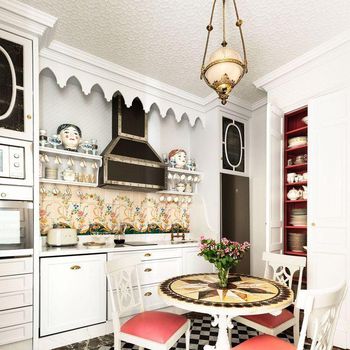 Inspirasi dekor dapur kecil.