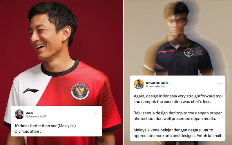Jersey Indonesia untuk Olimpiade Paris