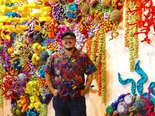 Keren! Karya Seni Imaji Laut Timur Nusantara Mang Moel Ada di KiN Space