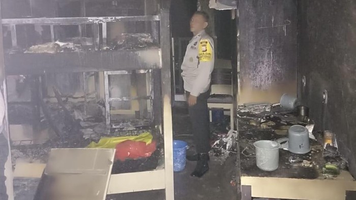 Kebakaran Asrama Putri Kampus Polbangtan.