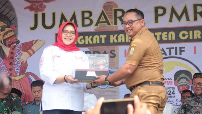 Kegiatan acara Jumpa Bakti Gembira (Jumbara) PMR-PMI VII Tingkat Kabupaten Cirebon
