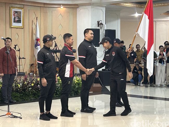 Kontingen Olimpiade Paris 2024 Indonesia Resmi Dikukuhkan