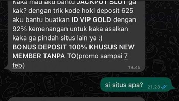 Malah ikutan ketik 1. Kejar target nih, ye. Foto: X/notperfwect