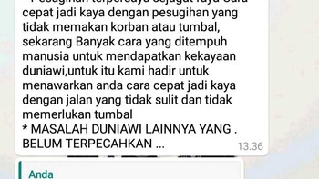 Kan, dukun aja bisa dikerjain. Foto: X/thexlonewolf
