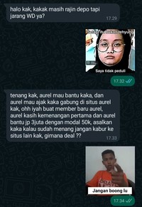 Penipu kalau sudah ketemu netizen langsung nggak ada Harga dirinya. Malah dibercandain balik yang ada!