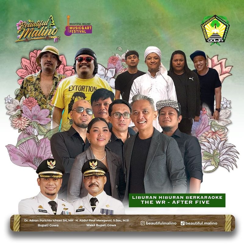 Liburan Hiburan Berkaraoke, The WR Band, dan After Five dalam event Beautiful Malino,Gowa, Sulsel.
