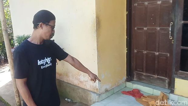 Lokasi pembunuhan wanita bernama Ko'in Nuraini (28) warga Desa Sawangan, Kecamatan Punggelan, Kabupaten Banjarnegara, Rabu (10/7/2024).