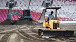 Melihat Progres Revitalisasi Rumput Stadion GBK