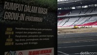 Pihak GBK melakukan perbaikan dalam enam tahap, mulai dari pemeriksaan laboratorium, sterilisasi media tanam, leveling media tanam, penanaman rumput, proses grow-in dan perawatan intens hingga uji fungsi dan monitoring visual lapangan.