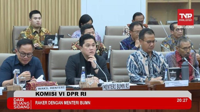 Logo baru Kementerian BUMN/Screenshot video