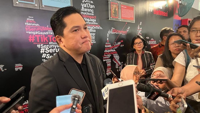 Menteri BUMN Erick Thohir