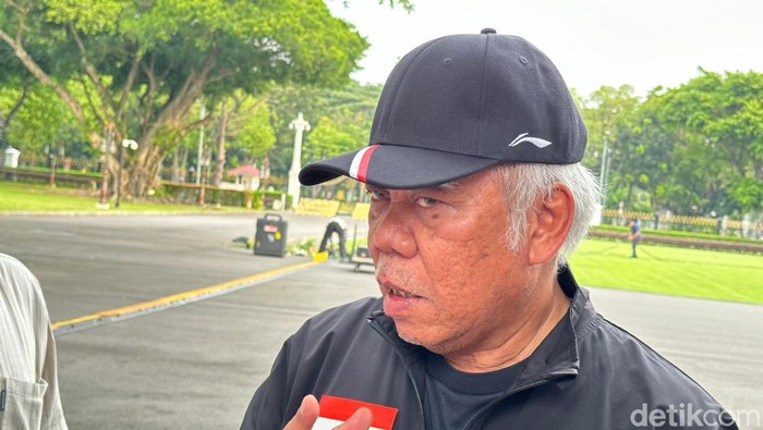 Menteri PUPR Basuki Hadimuljono (Isal Mawardi/detikcom)