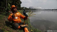Kegiatan itu bertujuan untuk memberikan edukasi bahwa limbah plastik bisa menjadi barang berguna.  