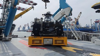 Kapal OceanXplorer akan merampungkan misi perjalanan di laut Indonesia dari 8 Mei hingga 25 Agustus yang terbagi dalam enam tahap. Foto: Rachmatunnisa/detikcom