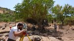 Potret Gerbang Koressos di Kota Kuno Efesus Turki Digali
