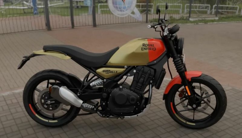 Royal Enfield Guerrilla 450.