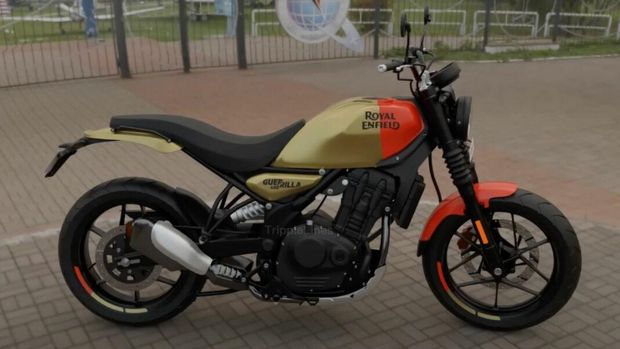 Royal Enfield Guerrilla 450.