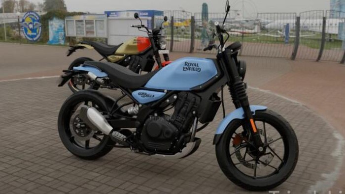 Royal Enfield Guerrilla 450.